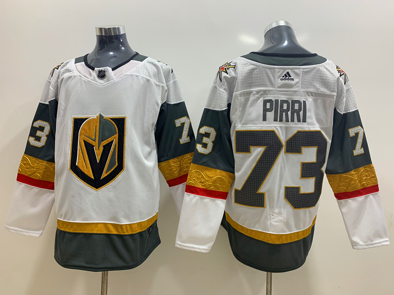 Men's Vegas Golden Knights Brandon Pirri #73 White Breakaway Jersey
